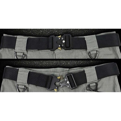 Curea tactică pentru pantaloni, model Survival, 3.8x120 cm, Trizand