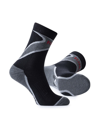 Sosete ARDON® R8ED – elastic, negru - imagine 1