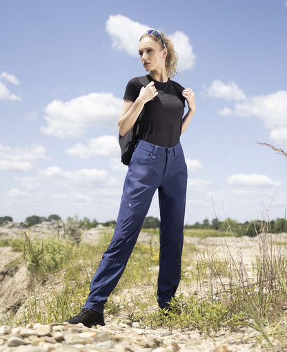Pantaloni de drumeție pentru femei ARDON® ULTRITE® GO! - albastru - imagine 1
