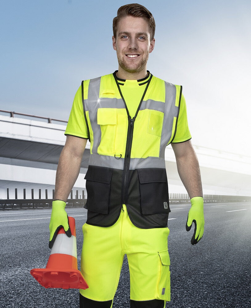 Vestă pentru management ARDON® SIGNAL, galben/negru - imagine 1