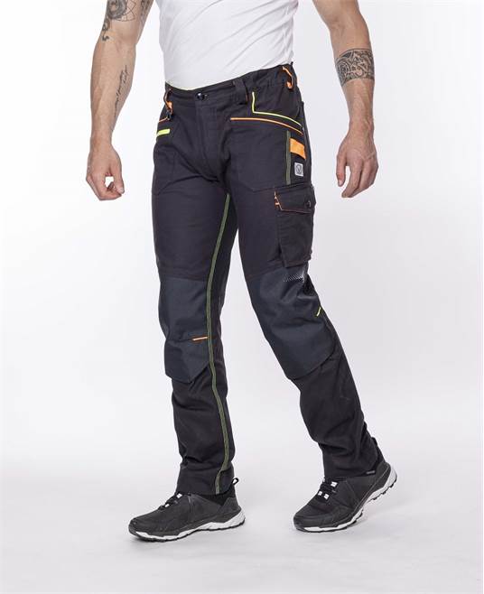 Pantaloni ARDON®CREATRON® negru neon