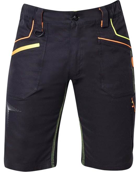 Pantaloni scurți ARDON®CREATRON® negru neon