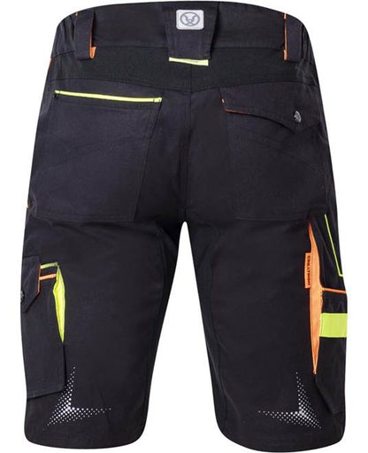 Pantaloni scurți ARDON®CREATRON® negru neon