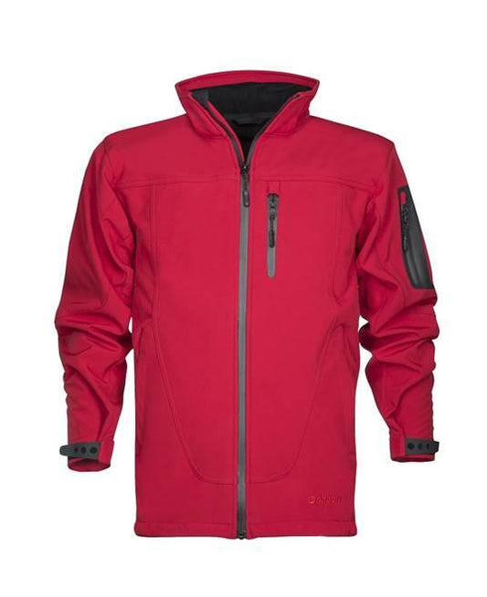 Jachetă bărbați sofshell Spirit roșu - Hai-afara.com I Echipament de trekking, drumeții, cățărări, outdoor