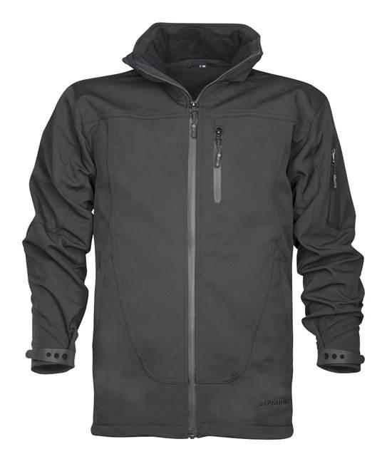 Jachetă bărbați softshell Spirit neagră - Hai-afara.com I Echipament de trekking, drumeții, cățărări, outdoor