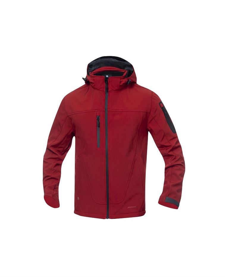 Jachetă de iarna softshell ARDON®SPIRIT WINTER roșie - Hai-afara.com I Echipament pentru trekking, drumeții, cățărări, outdoor
