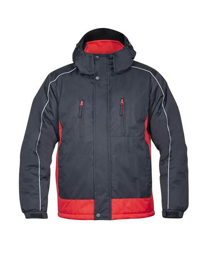 Jachetă iarnă Arpad negru-roșu - Hai-afara.com I Echipament de trekking, drumeții, cățărări, outdoor