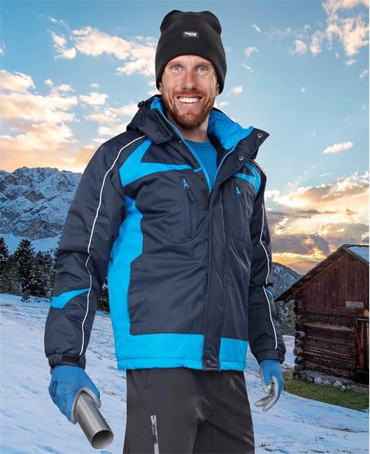 Jachetă iarnă Arpad negru-albastru - Hai-afara.com I Echipament de trekking, drumeții, cățărări, outdoor