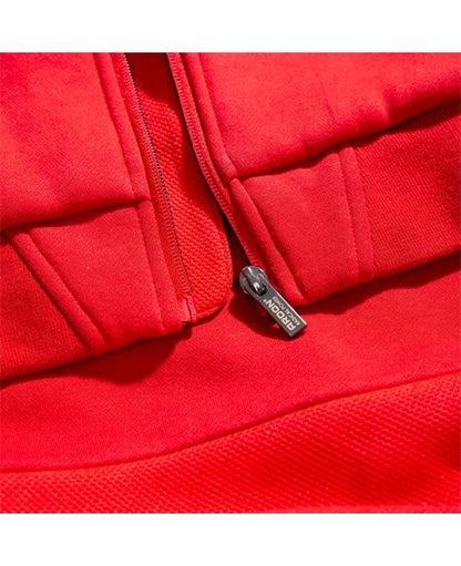 Jachetă bărbați M007 roșie - Hai-afara.com I Echipament de trekking, drumeții, cățărări, outdoor