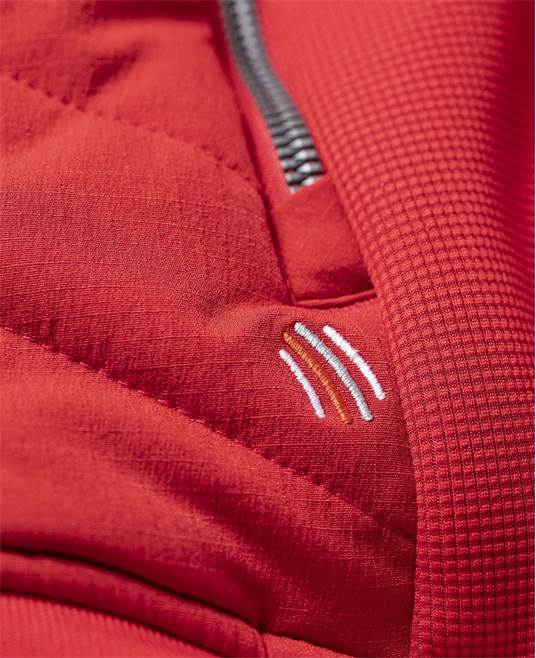 Jachetă de iarnă pentru bărbați ARDON®HYBRID roșie - Hai-afara.com I Echipament pentru trekking, drumeții, cățărări, outdoor