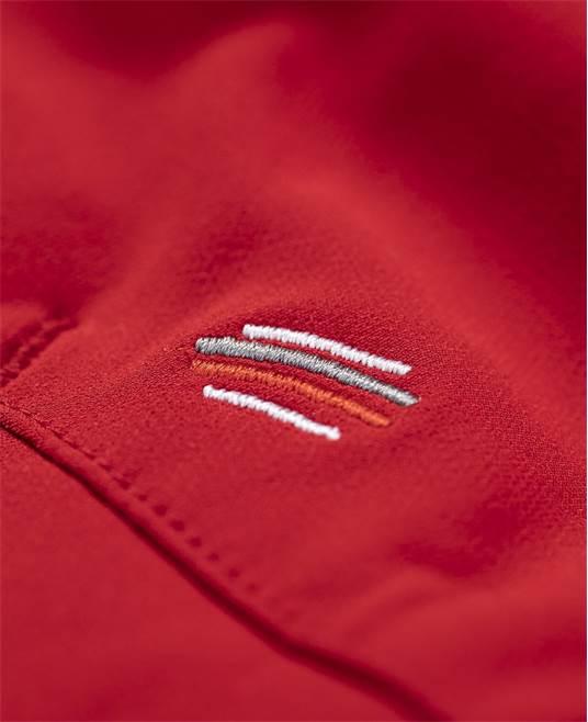 Jachetă softshell Breeffidry roșie - Hai-afara.com I Echipament de trekking, drumeții, cățărări, outdoor