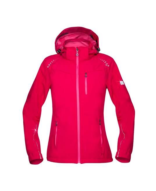 Jachetă damă softshell Floret roz - Hai-afara.com I Echipament de trekking, drumeții, cățărări, outdoor