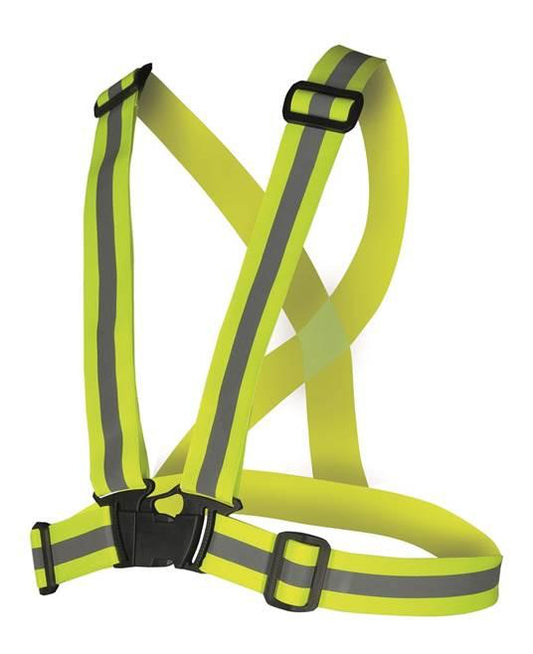 Bretele reflectorizante galbene - Hai-afara.com I Echipament de trekking, drumeții, cățărări, outdoor