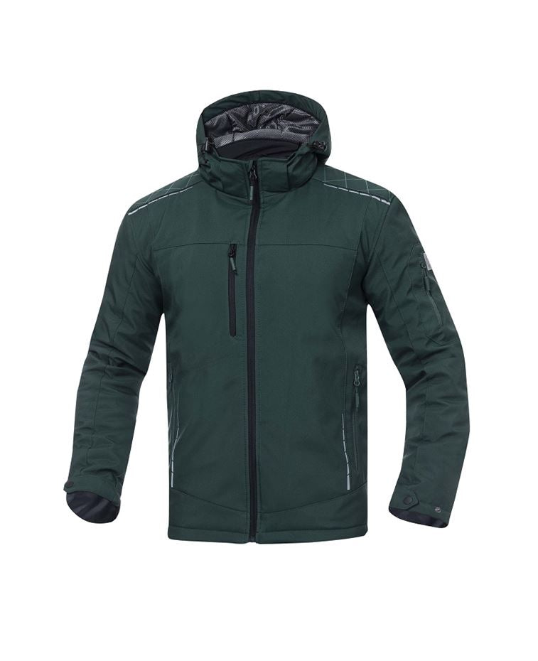 Jachetă de iarnă softshell ARDON®VISION verde - Hai-afara.com I Echipament pentru trekking, drumeții, cățărări, outdoor