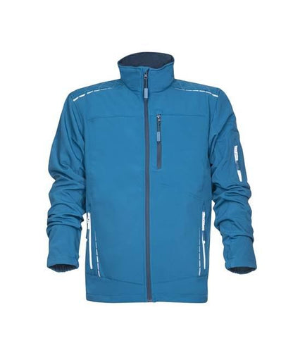 Jachetă bărbați softshell Vision albastră - Hai-afara.com I Echipament de trekking, drumeții, cățărări, outdoor