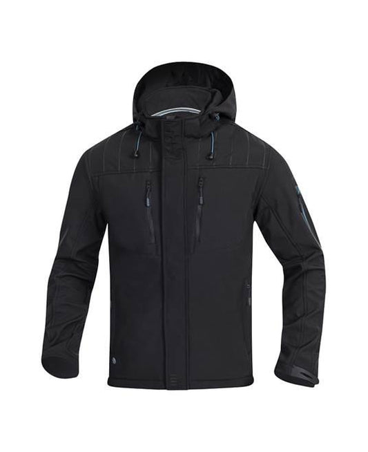 Jachetă bărbați softshell 4Tech neagră - Hai-afara.com I Echipament de trekking, drumeții, cățărări, outdoor