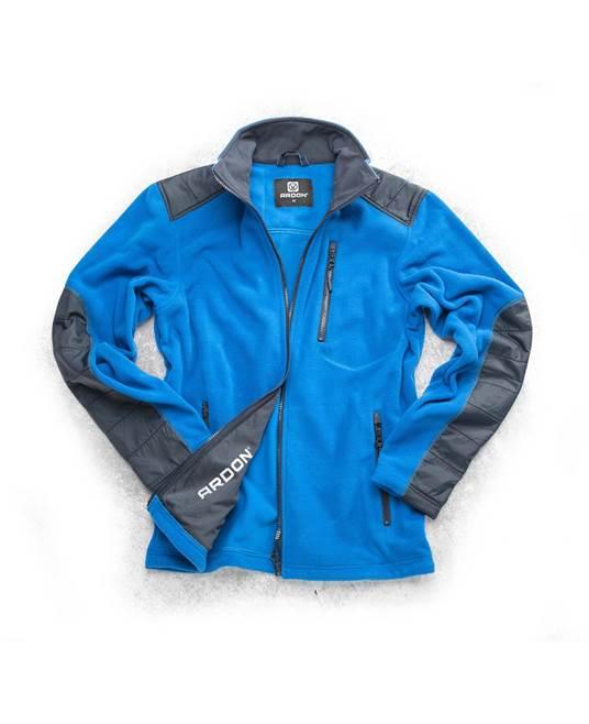 Jacheta unisex fleece 4Tech albastru - Hai-afara.com I Echipament de trekking, drumeții, cățărări, outdoor