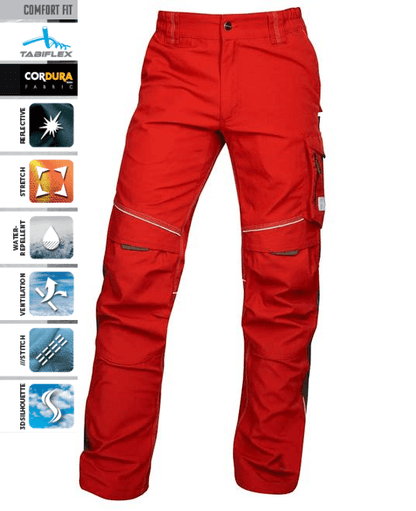Pantaloni hidrofobizați Urban roșii - Hai-afara.com I Echipament de trekking, drumeții, cățărări, outdoor